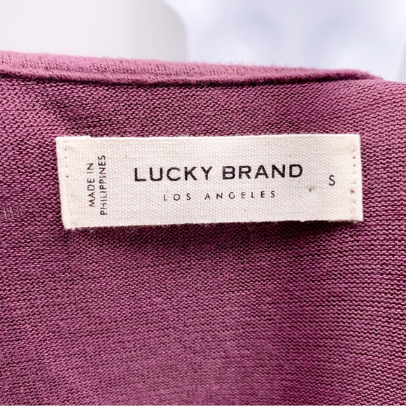 NEW Lucky Brand Butter Soft Cardigan Sweater Size Small - Picture 7 of 11